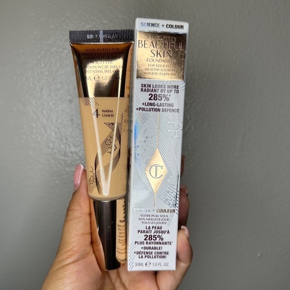 Charlotte Tilbury Other - NIB Charlotte Tilbury  Beautiful Skin Foundation 4Warm
